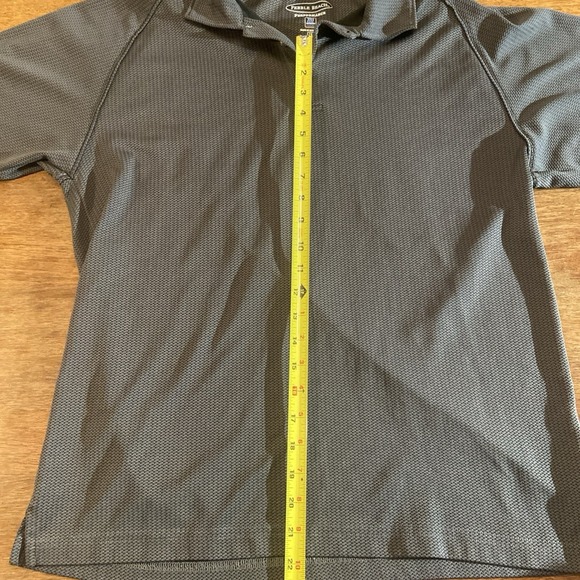 Pebble Beach Perform Mens Golf Shirt Gray Short Sleeve Size M, Sports, Classic - Picture 9 of 10